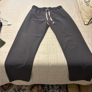 Charcoal grey Livingston Figs with pink tie